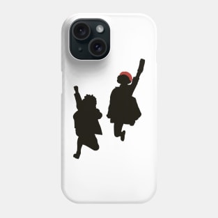 Matilda Revolting Children Red Beret Girl and Bruce Phone Case