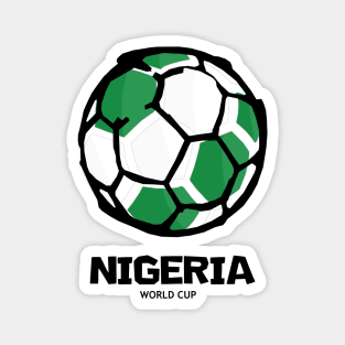 Nigeria Football Country Flag Magnet