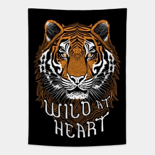 Wild At Heart Tiger Tapestry