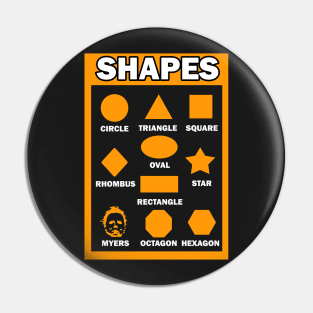 Basic (Halloween) Shapes Pin