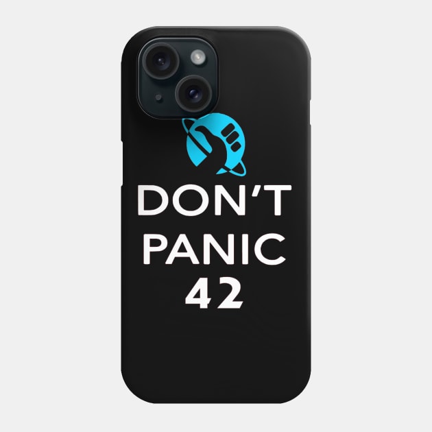 Don't Panic! - Hitchhikers Guide to the Galaxy Phone Case by OtakuPapercraft