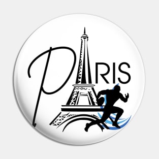 Paris summer games rugby Pin