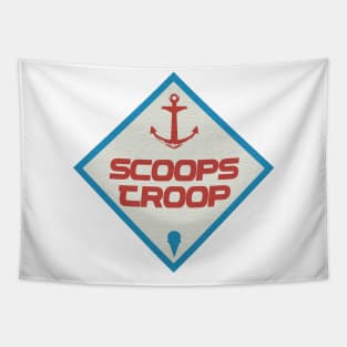 Scoops Troop Patch Tapestry