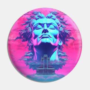 Vaporwave Retrowave Lofi 90's God Pin