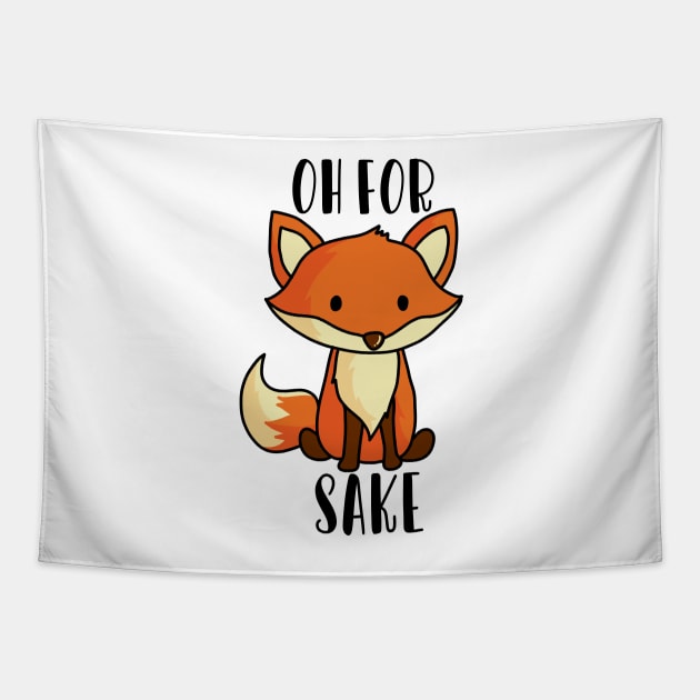 Oh for fox sake Tapestry by medimidoodles