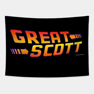 Back to the Future Great Scott! Tapestry