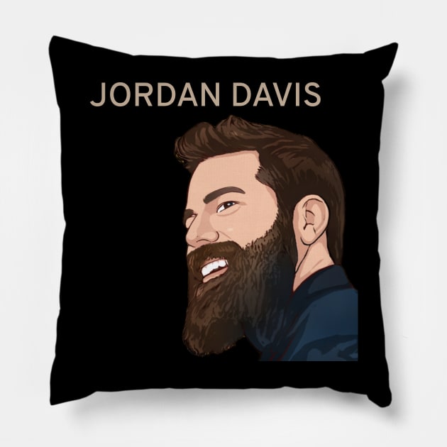 Jordan Davis Pillow by My Quotes