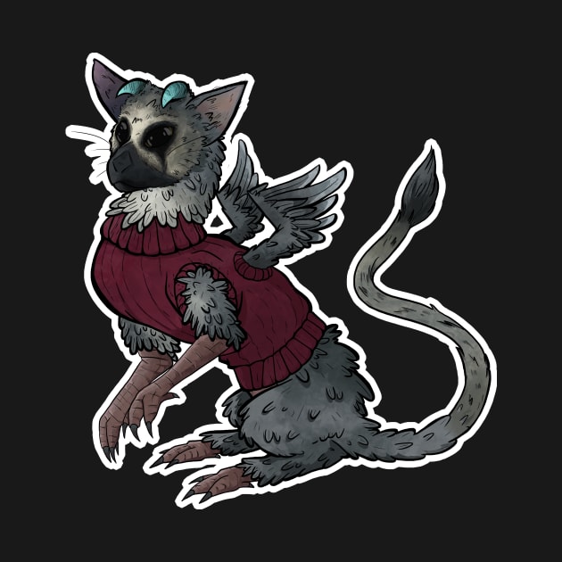 The Last Guardian Trico, wearing a Tricot. by Gabrr
