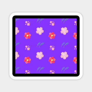 Flower pattern Magnet