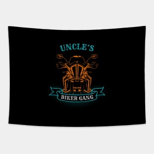 Uncle's Biker Gang Father's Day Tapestry