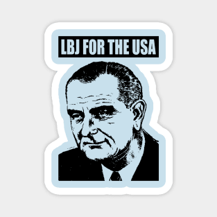 LBJ FOR THE USA-2 Magnet
