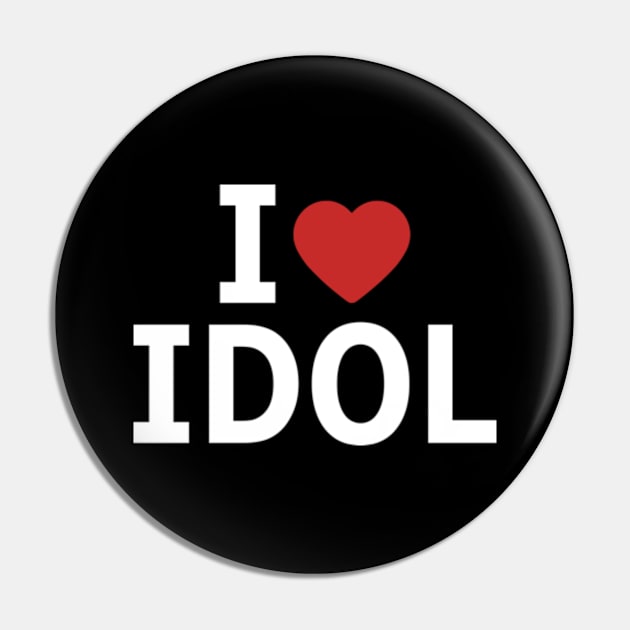 Oshi no Ko Ruby Hoshino Cosplay I Love Idol T Shirt Design in Episode 9 - Black Pin by Animangapoi