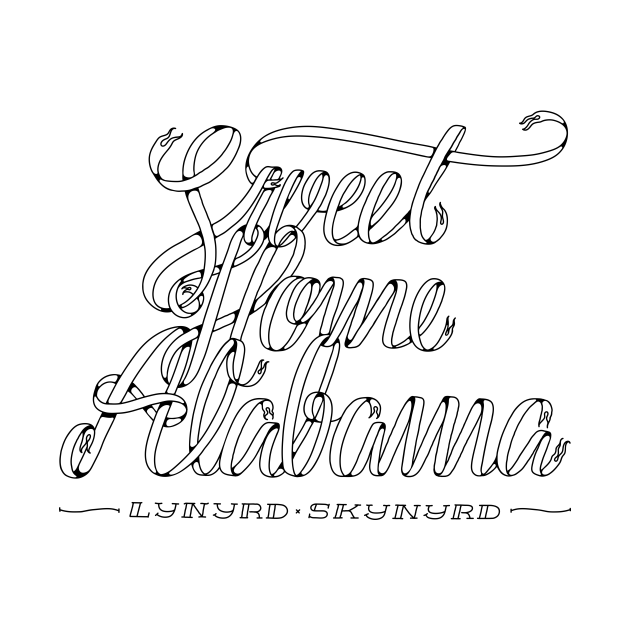 Disover Sweet Home Alabama - Lynyrd Skynyrd - T-Shirt