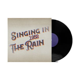 RETRO VINYL SINGING RAIN 50s T-Shirt