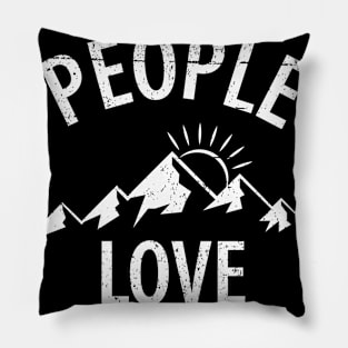 Mountains Hiking Pillow