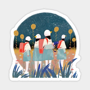 Birdwatchers Society Magnet