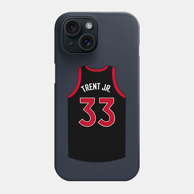 Gary Trent Jr Toronto Jersey Black Qiangy Phone Case by qiangdade