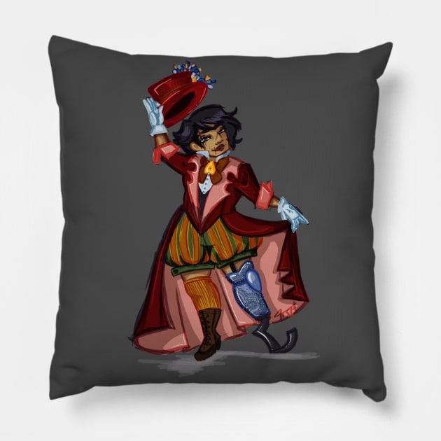 Prosthetic Dandy Pillow by Labrattish