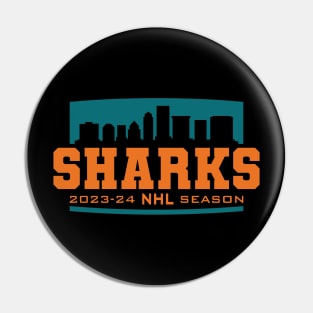 Sharks Hockey 2023-24 Pin