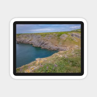 Mewslade Bay on the Gower Way, South Wales Magnet