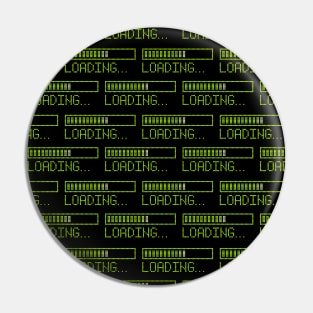 Loading Bar Pattern Green Pin