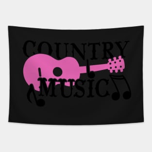 Country Music (pink) Tapestry