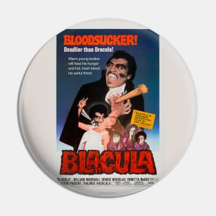 Blacula, deadlier than Dracula! Pin