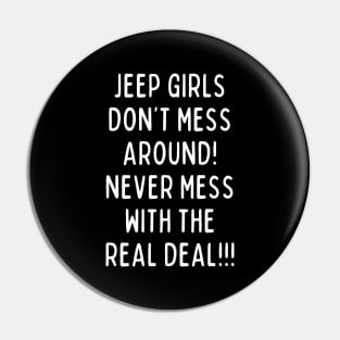 Jeep girls don't mess around! Pin