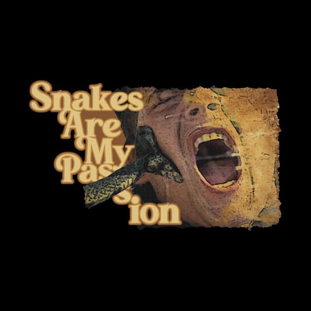 Snakes Are My Passion Retro by Keyboard Freaks ID