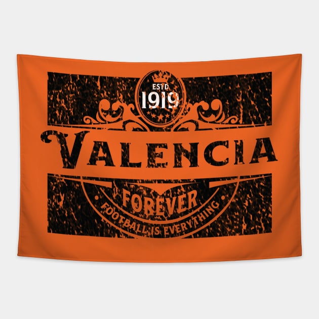 Football Is Everything - Valencia Heritage Era Tapestry by FOOTBALL IS EVERYTHING