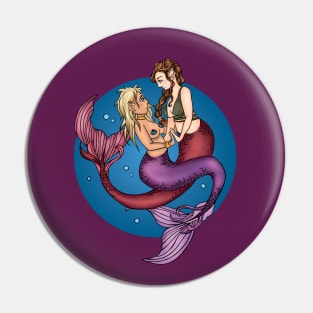 Mermaids Pin