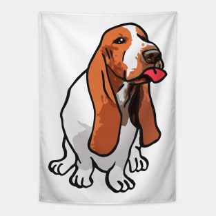 Basset Hound Dog Tapestry