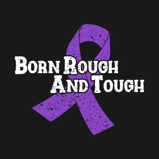 Month Of The Military Child Purple Up Born Rough And Tough T-Shirt