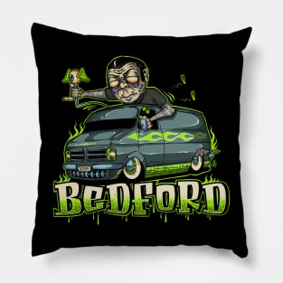 Bedford monster Van Pillow