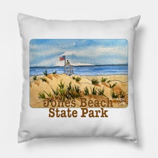 Jones Beach State Park, New York Pillow