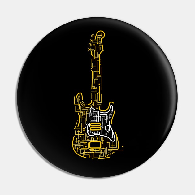 Guitar Pin by TambuStore