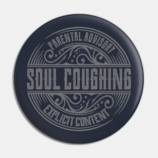 Soul Coughing Vintage Ornament Pin