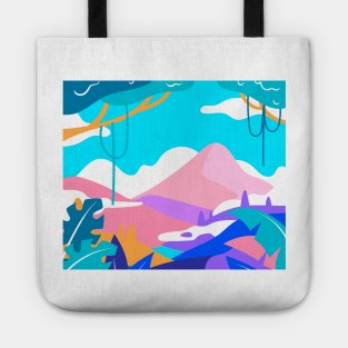 skiing in the mountain Tote