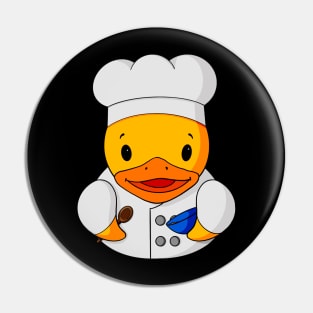 Chef Rubber Duck Pin