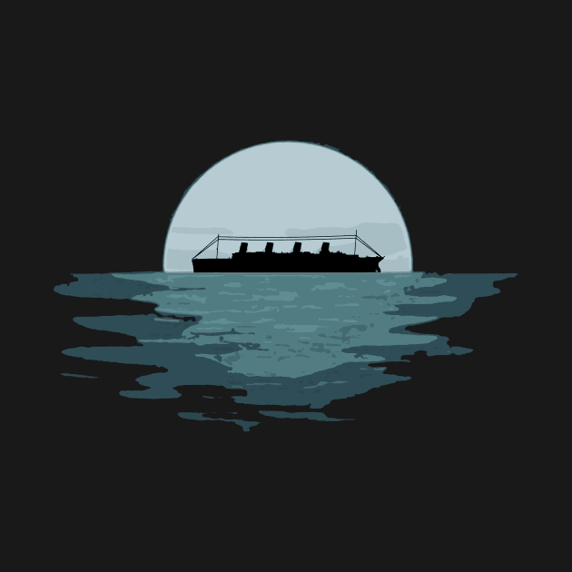 Titanic Moon by LordNeckbeard