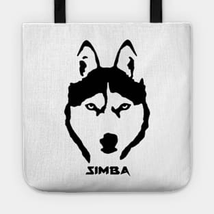 Siberian husky! Tote