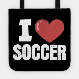 I love soccer Tote