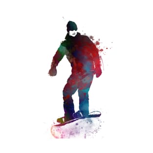 snowboard sport art #snowboard T-Shirt