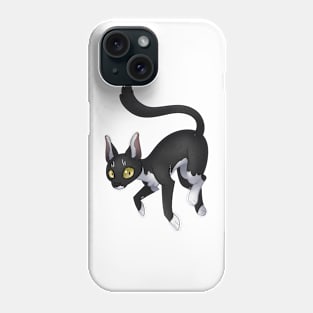 Cozy Tuxedo Cat Phone Case