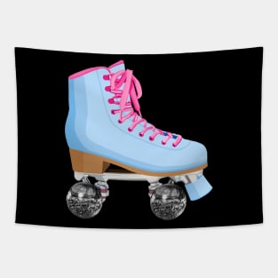 Vintage 1970s Disco Roller Skates Tapestry