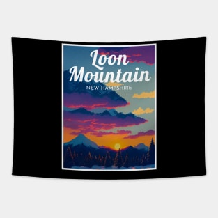 Loon Mountain New Hampshire United States ski Tapestry