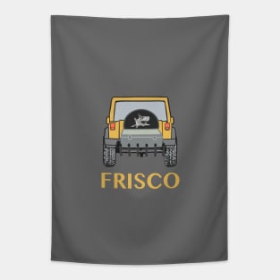 To Frisco Beach with Cooler Tapestry