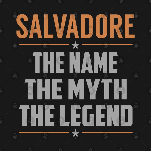 SALVADORE The Name The Myth The Legend by YadiraKauffmannkq