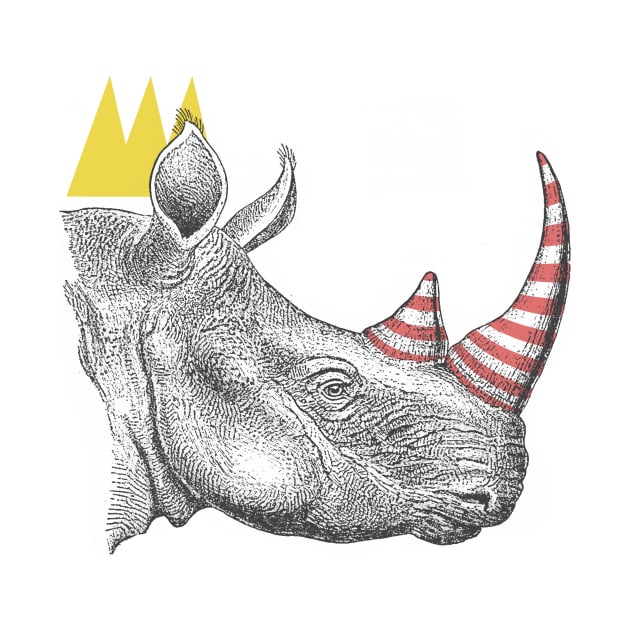 Rhino King by ZekeTuckerDesign