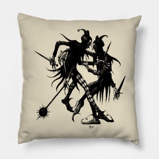 Dancing Jesters Pillow